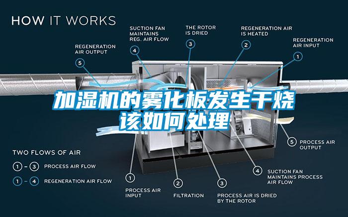 加湿机的雾化板发生干烧该如何处理