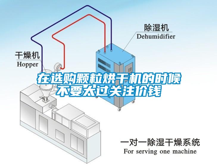 在选购颗粒烘干机的时候不要太过关注价钱