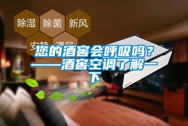 您的酒窖会呼吸吗？——酒窖空调了解一下