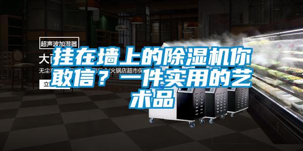 挂在墙上的除湿机你敢信？一件实用的艺术品