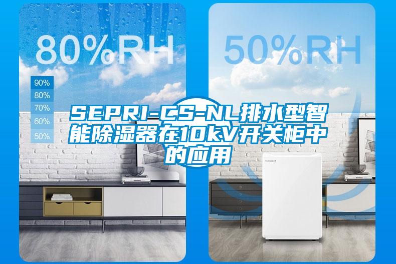 SEPRI-CS-NL排水型智能除湿器在10kV开关柜中的应用