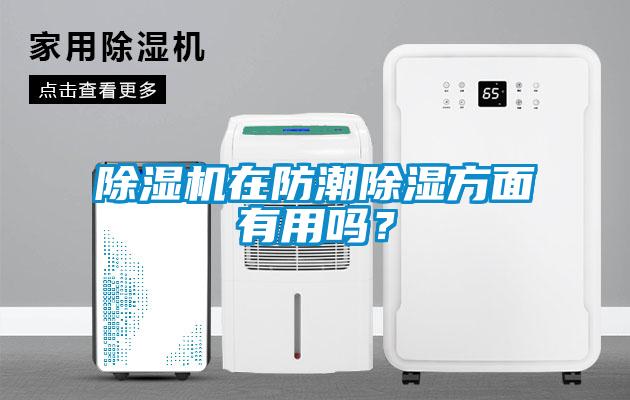 除湿机在防潮除湿方面有用吗？