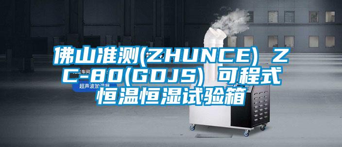 佛山准测(ZHUNCE) ZC-80(GDJS) 可程式恒温恒湿试验箱