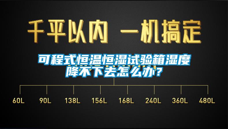 可程式恒温恒湿试验箱湿度降不下去怎么办？