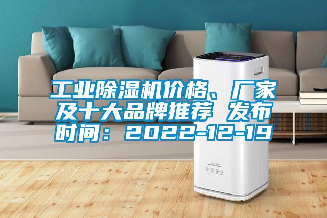 工业除湿机价格、厂家及十大品牌推荐 发布时间：2022-12-19