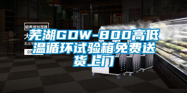 芜湖GDW-800高低温循环试验箱免费送货上门