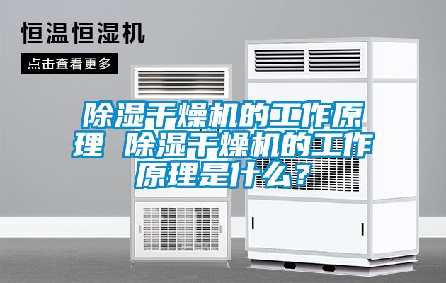 除湿干燥机的工作原理 除湿干燥机的工作原理是什么？