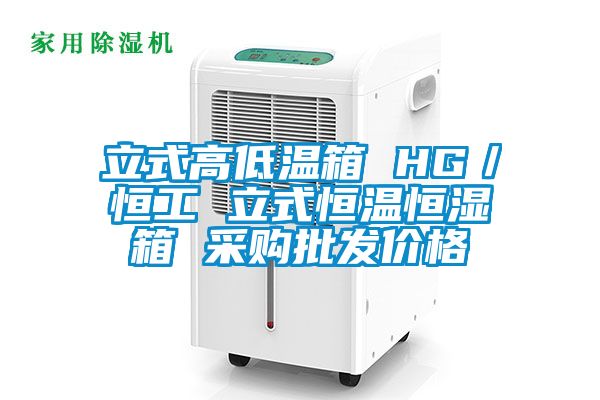 立式高低温箱 HG／恒工 立式恒温恒湿箱 采购批发价格